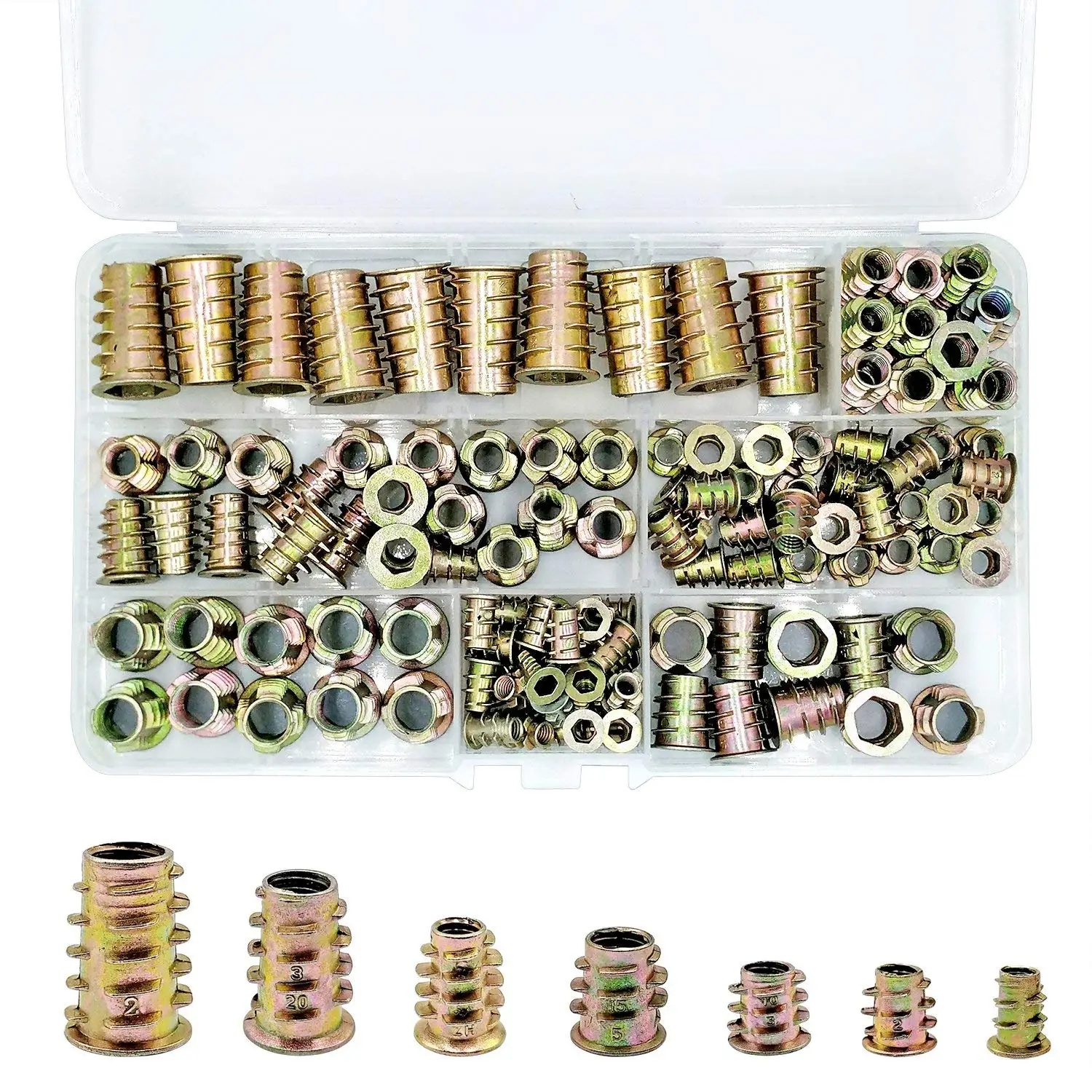 Cheap Brass Threaded Inserts For Wood, find Brass Threaded Inserts For ...