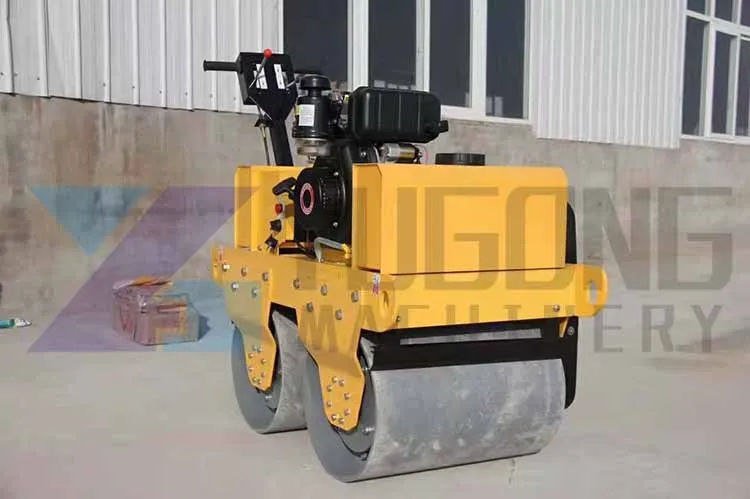 double drum new road roller price