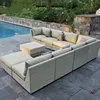 All Weather Synthetic Outdoor Rattan Sofa Sectional Sofa set Outdoor Garden Furniture