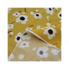 Small Beautiful Yellow Flower Printed Polyester Spandex Swim Lycra Fabric