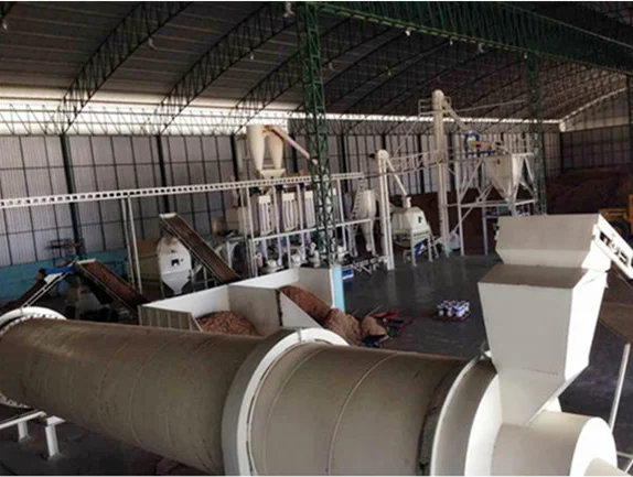 Sawdust Rotary Drier Wood Pellet Rotary Drier