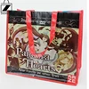 Full Color Copperlate Printing Reusable Low Cost OPP Laminated Non Woven Bag for Shopping