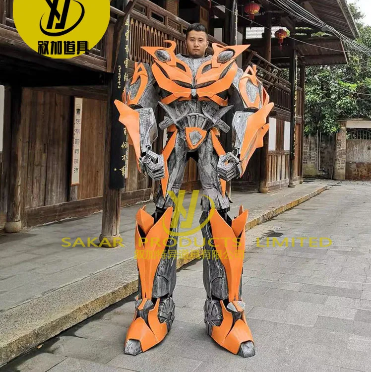 Super Size Stilts  Amazing Carnival Party Human Size  LED  Event Robot Cosplay Costume Suits