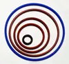 Customized size Silicone NBR FKM rubber o-ring rings O ring