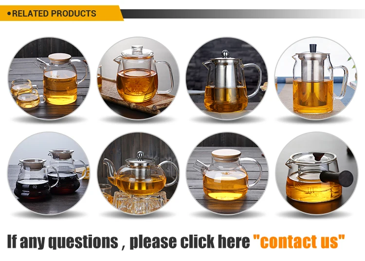 Convenient cleaning glass pour over coffee maker set with high drip coffee filter