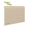 Big Brick Embossed Pattern Of Thermal Insulation Exterior Pu Foam Core Of Decorative Sandwich Panel