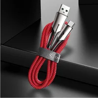 

Cafele Original Max Type C 5A Fast USB Charging Cable USB 1M Braid Wire Zinc Alloy Data Transfer Cable C