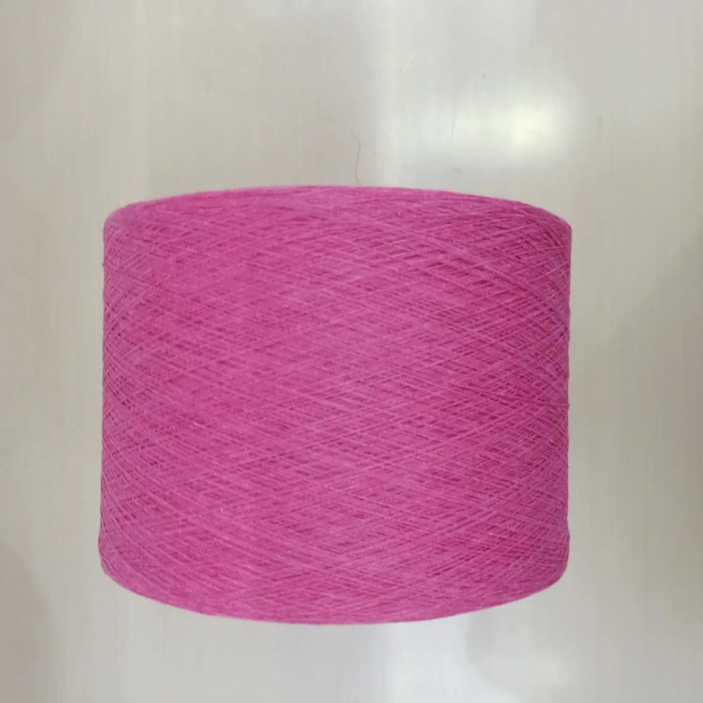 9s/1 100% cotton rose madder top-dyed high-quality yarn for