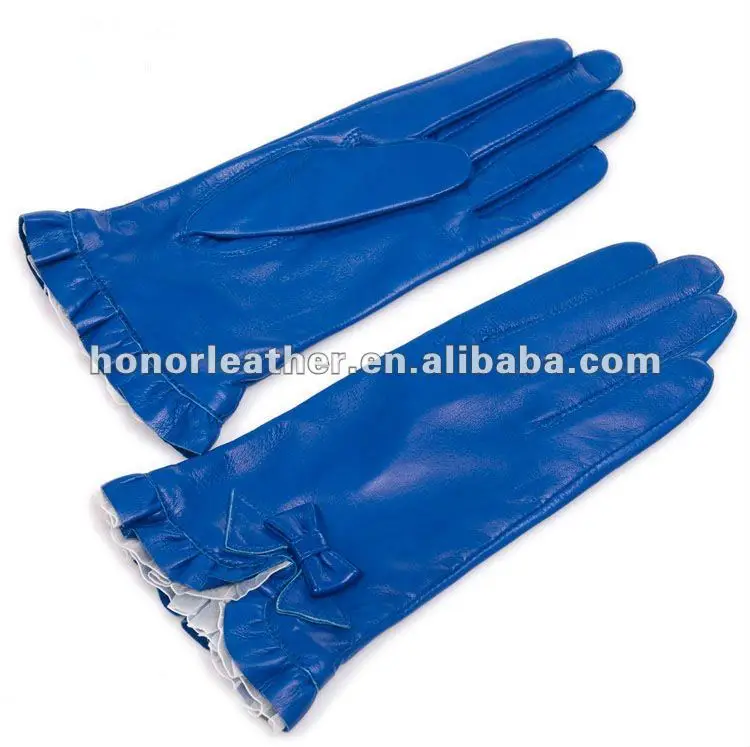 2012 fashion leather lady's glove