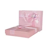 High Quality Corrugated Black Varnishing Chocolate Large Gift Boxes Lids Christmas Pink Paper With Lid Old Hat Storage Box