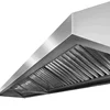 Stainless steel restaurant kitchen range hood,cooker hood,kitchen hood prices price ZQS-L