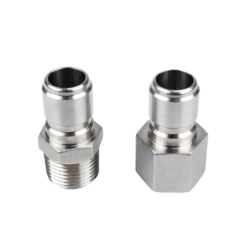 Brand New 304 Stainless Steel Quick Disconnect Set Home Brew Fitting