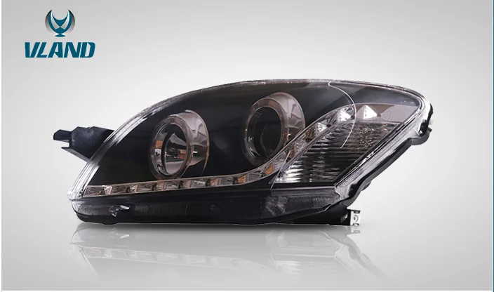 Vland manufacturer for VIOS headlight for 2008 2009 2010 2011 2012 2013 for Vios LED head lamp wholesale price