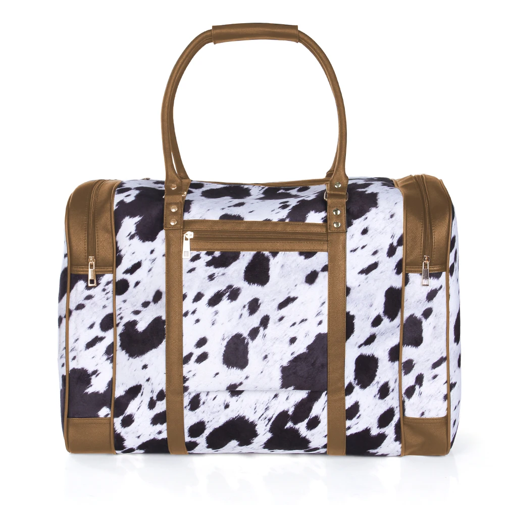 

2019 Hot Sale Monogrammed Cowhide Traveller Bag, White