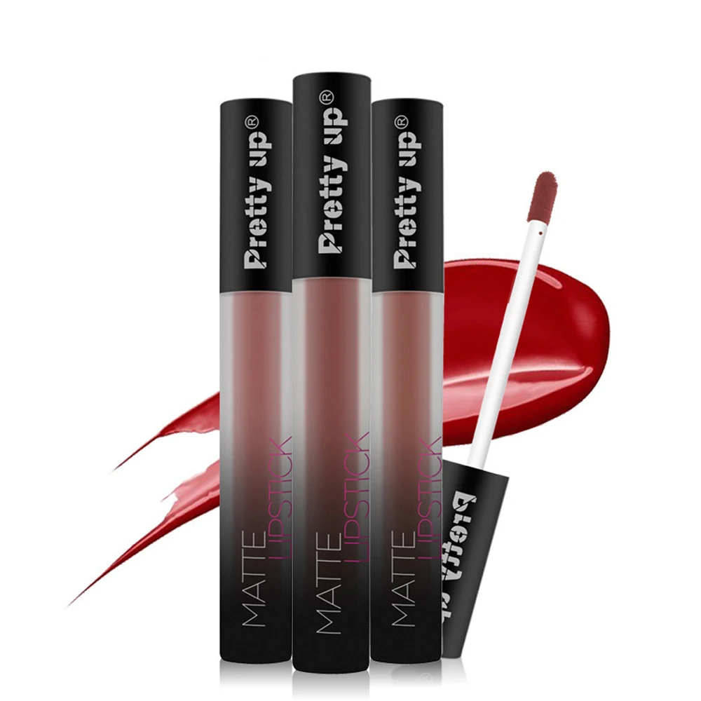 

Private Label 12 Colors Matte Waterproof Long Lasting Liquid Lipstick Makeup Easy to Color Lip Gloss, N/a