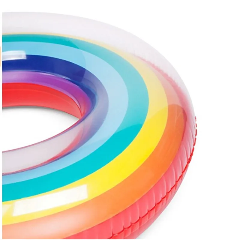 Oempromo customized inner tube inflatable pool float floating water ring