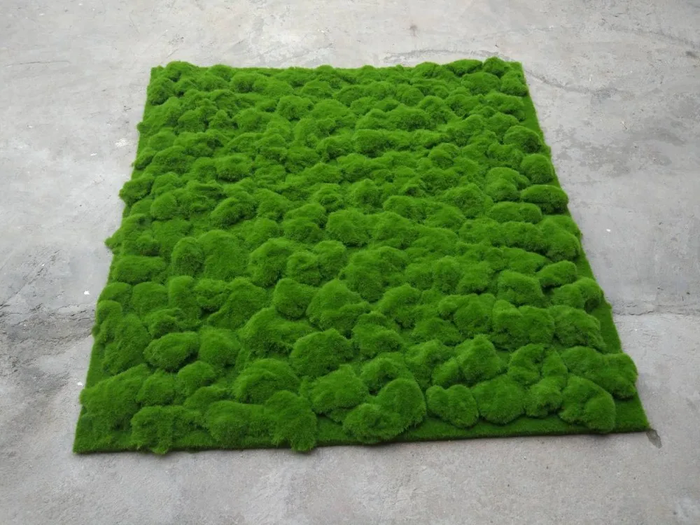 Artificial Moss Carpet Decorative Plastic Artificial Moss Mat Cheap
