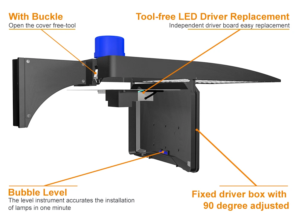 China factory 300w solar led street light with 7 pin nema connector - ANKUX.COM