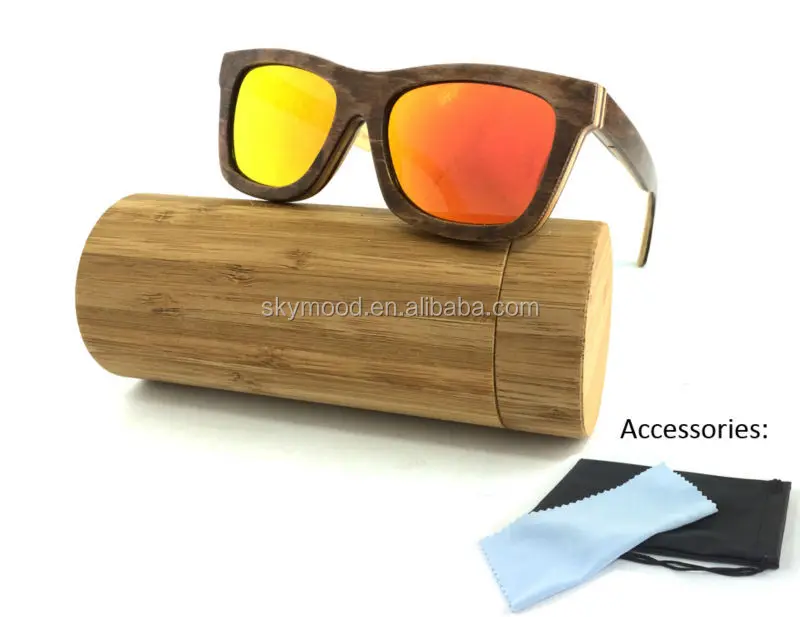 

Wholesale China Handmade Wooden Recycled Skateboard Sunglasses