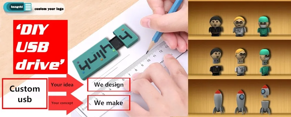 promotional 1gb otg 2.0 usb drive memory disk colorful - ANKUX.COM