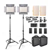 LED Video Light Studio Photo Photography Lighting Led Panel Lamp with Tripod 5500K CRI 95