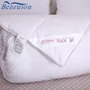 3D embossed super soft washed white duck down feather filled duvets quilts with polyester filling for usa kids market