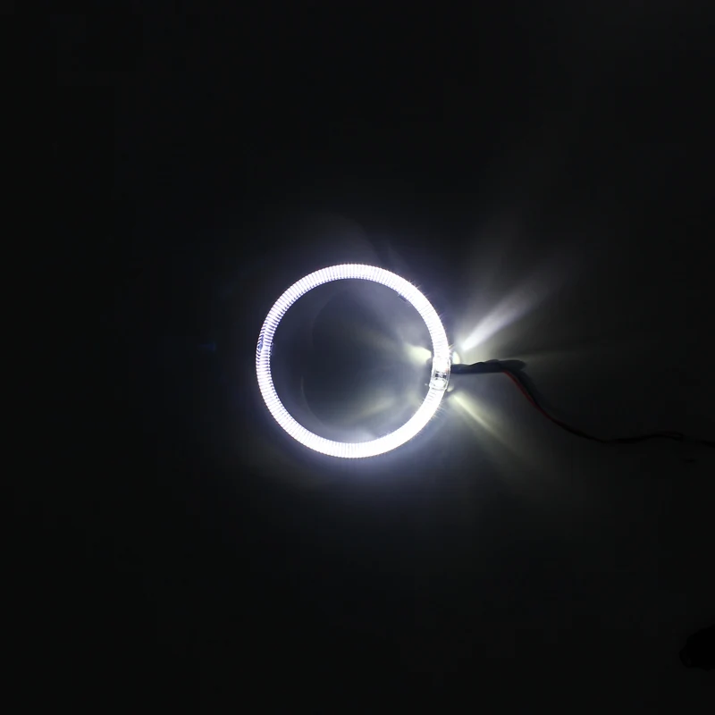 产品描述 led 天使眼睛白色 80毫米大功率 led 光环戒指为大灯恶魔