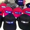 Display content can be edited bluetooth led shoes display sign mini led sign for hats cap