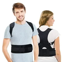 

Real Doctor Neoprene Posture Corrector Lower a Upper Back Support Brace With Fully Adjustable Back Support Posture Brace