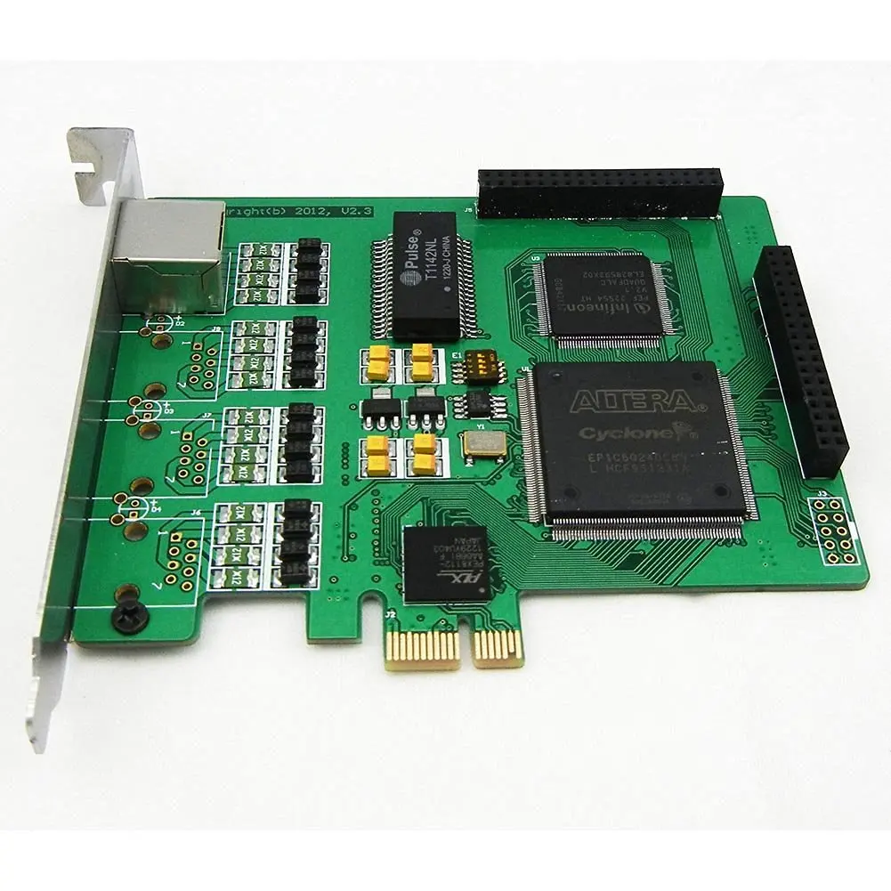 1 Span Selectable E1 or T1 Pcie Card Suitable for Asterisk Based Applications