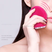 

Handy Natural Silicone Electric Facial Cleanser Face Cleaning Toning Device Face Cleanser And Massager Pore Cleansing Brush