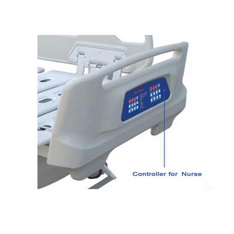 Electric ICU hospital bed 5function with CPR nursing bed