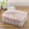 2018 Tasparent Egg Plastic Box For Storage Egg Bin
