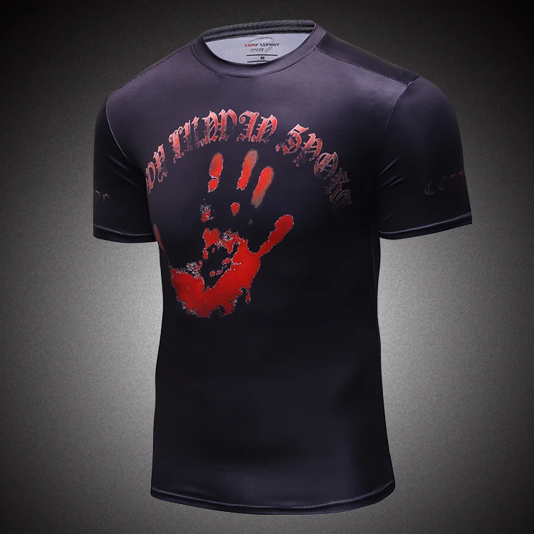

Super hero T shirt Color Printing Compression sports t-shirt high quality super hero t shirt