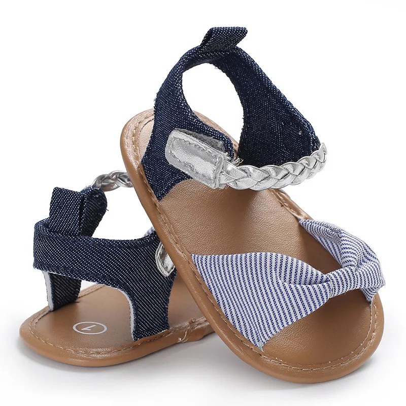

2018 new leather baby girl shoes baby shoe, Pink, blue and blue dot