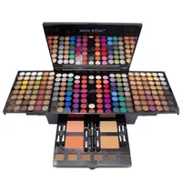 

Piano makeup box 180 color bead gloss matte eye shadow blush powder makeup suit