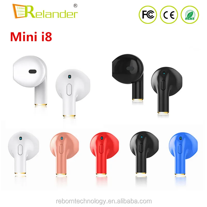 

2018 New Mini I8 Wireless Earbuds Bluetooth V4.2 Earphones Sports Music Stereo Headphone For iPhone X