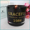 Custom Sample Scented Soy Paraffin Wax Fragrance Oil Candle