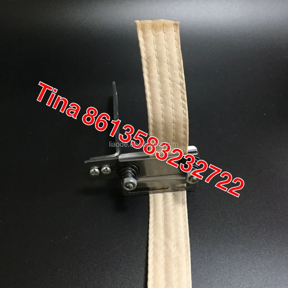 
LAT-5B Sweatband and Visor Sewing Guide used for Post bed sewing machine 
