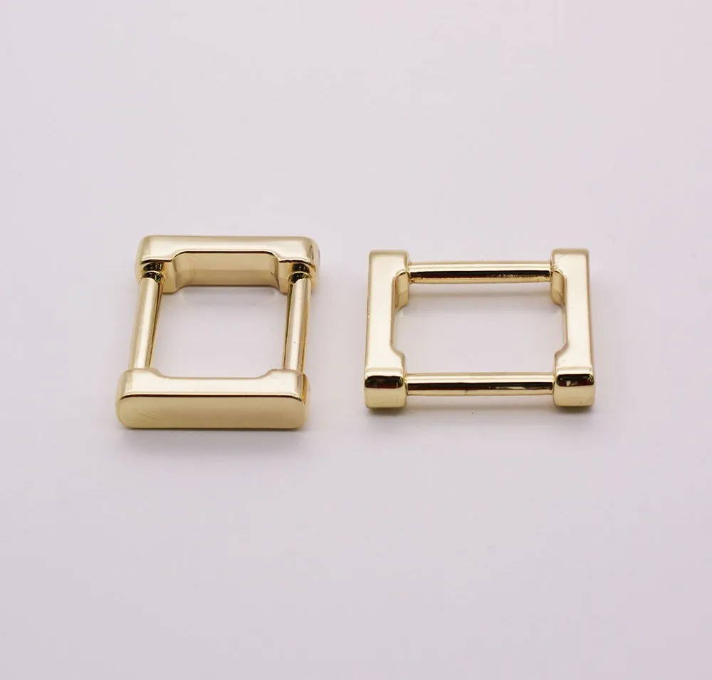 Specially Made For Men Leather Bag Hardware Metal Flat Ring Brass