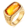 SJ special squamous design 18K gold plated yellow diamond ring SJJSFRC-239 Shangjie jewelry online shop store