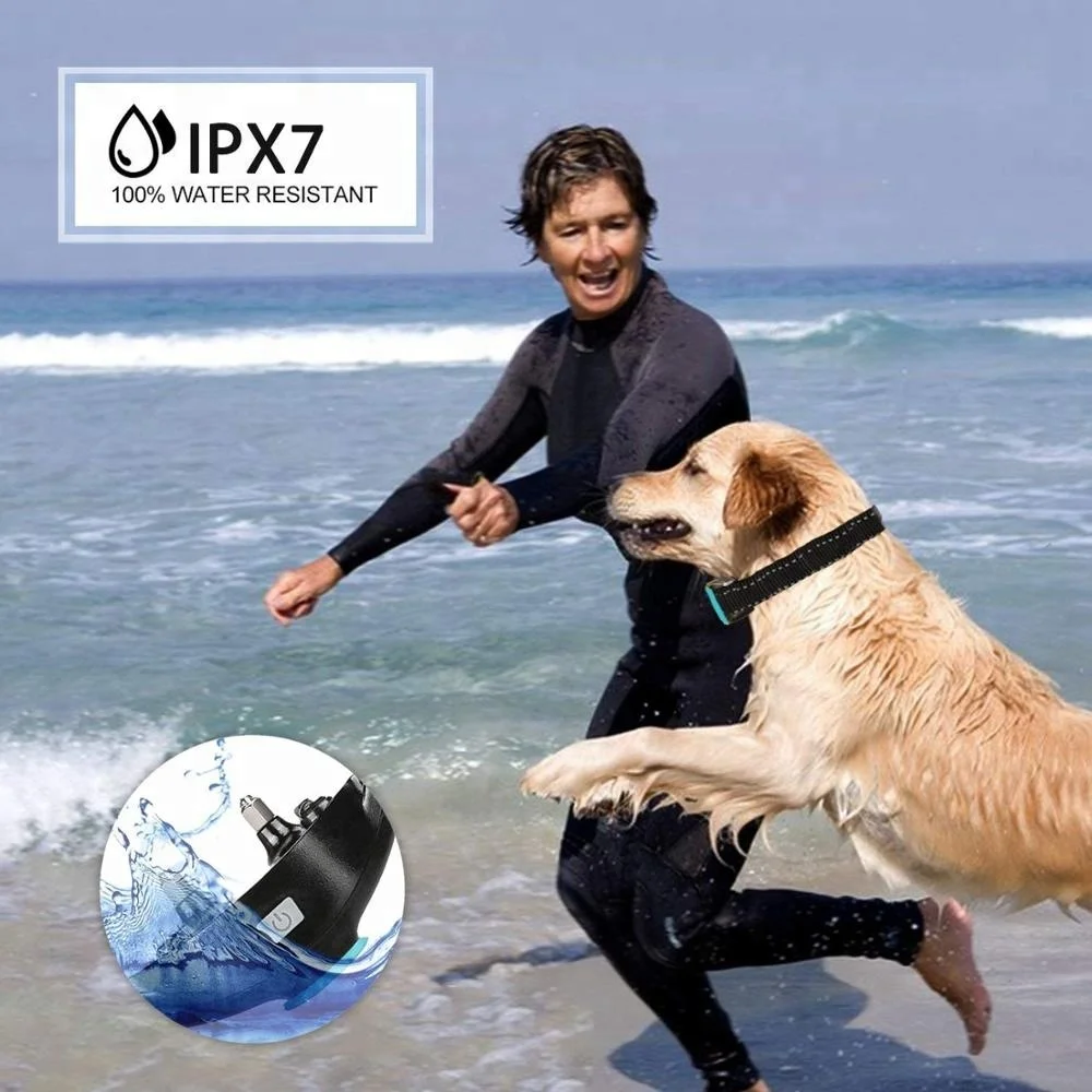 1000m Electric Shock Vibrator Bark Training Collar Dog Collar No Shock