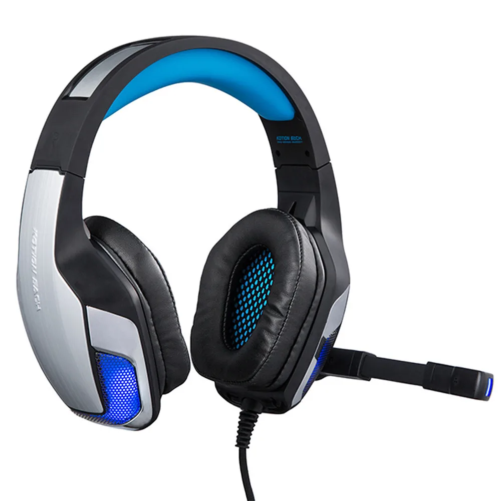 

GlobalCrown G5300 Stereo Gaming Headset for PS4, Xbox One 3.5mm Over Ear Headphones with Mic