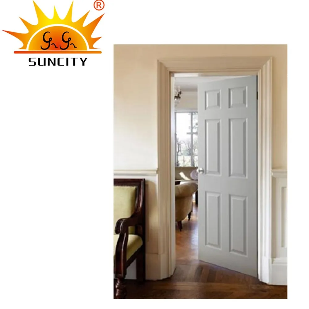 Sc W137 House Cherry Wood Interior Door Soft Close Mexican 6 Panel Interior Doors With Frame Buy Cherry Wood Interior Doors Interior Door Soft
