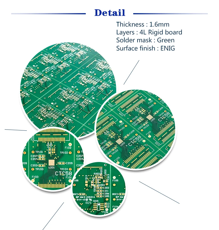 Electronic Pcb Board,Kingboard 4 Layers Multilayer Pcb,Dry Film Solder