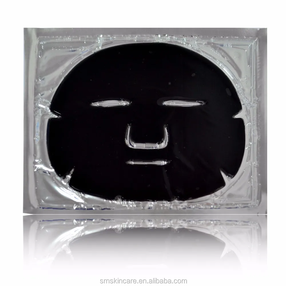 

OEM Custom Hydrogel Facial Patch Crystal Collagen Charcoal Whitening And Brightening Facial Mask, White