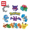 Wholesale educational building block toys pokemon go action figures creative gifts