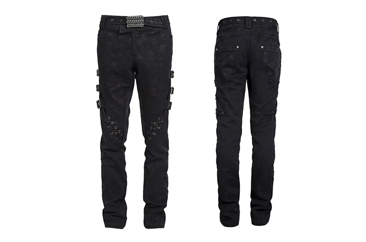 K-216 Punk Jeans Punk Rave New Style Skull Printed Jeans Men - Buy Punk ...