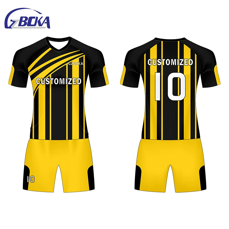 Custom Adults Cheap Football Jerseys Breathable Soccer Uniform Club Team  Trainging Football Shirts For Men S108