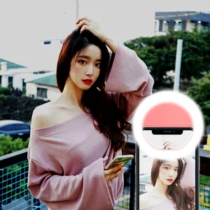 Portable LED Ring Light Smartphone Photography